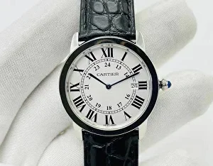 Cartier Ronde - 36 mm-29.5 mm.