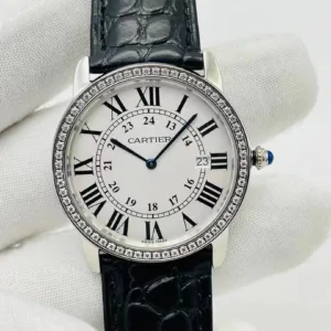 Cartier Ronde - 36 mm-29.5 mm.