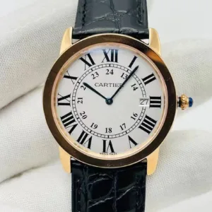 Cartier Ronde - 36 mm-29.5 mm.